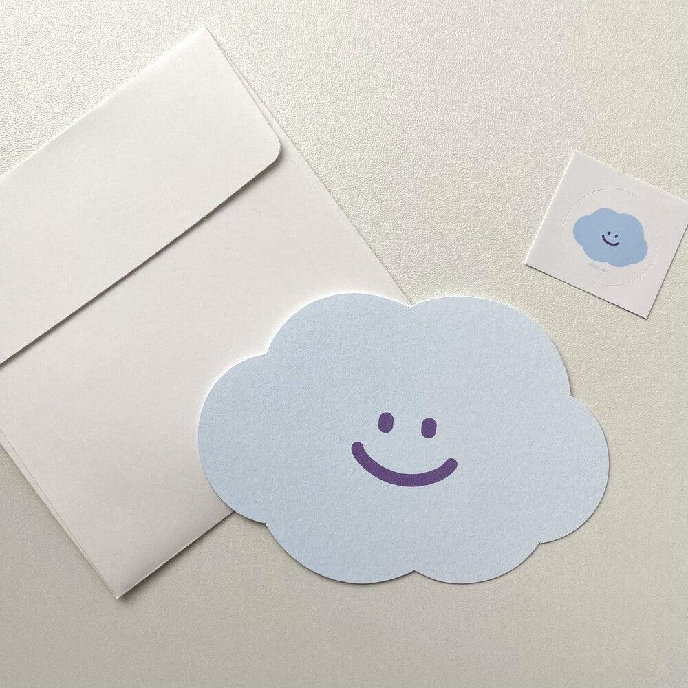 Skyfolio Cumulus Cloud Postcard Set 明信片信封套裝 - SOUL SIMPLE HK
