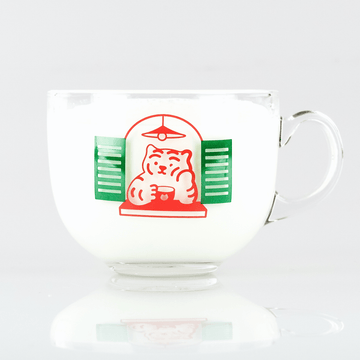 Muzik Tiger Cereal Cup Glass Mug 麥片杯 - SOUL SIMPLE HK