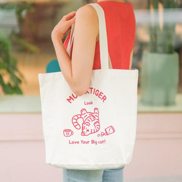 Muzik Tiger Look Tiger Big Eco Bag 環保袋 - SOUL SIMPLE HK