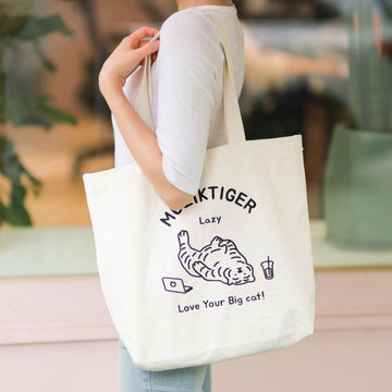 Muzik Tiger Lazy Tiger Big Eco Bag 環保袋 - SOUL SIMPLE HK