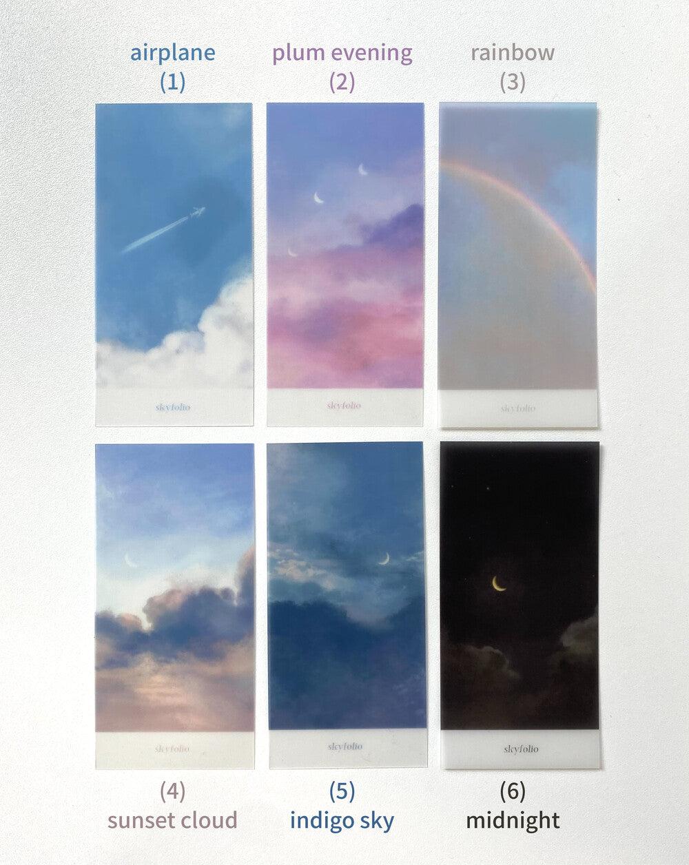Skyfolio Transparent Bookmark 半透明書籤 - SOUL SIMPLE HK