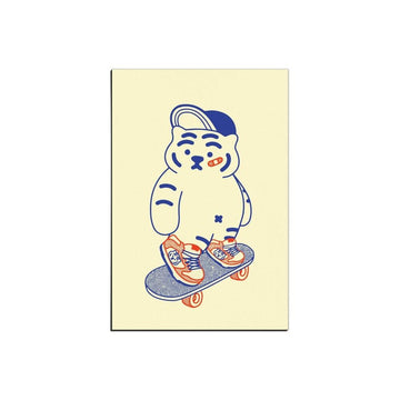 Muzik Tiger Skateboard Tiger Postcard 明信片 - SOUL SIMPLE HK