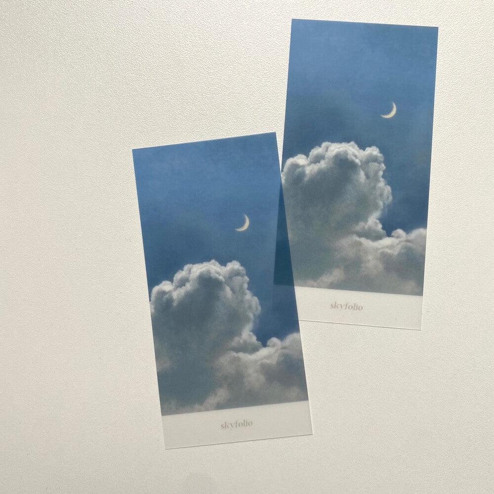 Skyfolio Moon and Cloud 半透明書籤 - SOUL SIMPLE HK