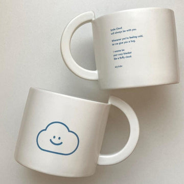 Skyfolio White Lettering Mug 陶瓷杯 - SOUL SIMPLE HK