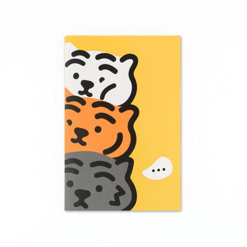 Muzik Tiger 3 Colors Tiger Sewing Notebook 記事本 - SOUL SIMPLE HK