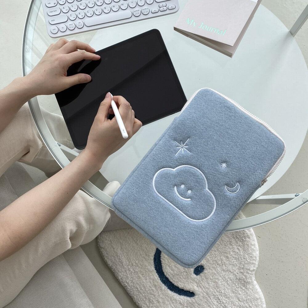 Skyfolio White Cloud iPad/Laptop Pouch (Blue) 平板/電腦保護套 - SOUL SIMPLE HK