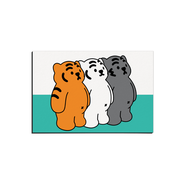 Muzik Tiger Attention Three Tiger Postcard 明信片 - SOUL SIMPLE HK