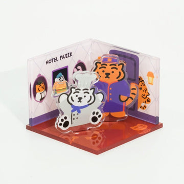Muzik Tiger Hotel Acrylic Diorama 立體模型 - SOUL SIMPLE HK