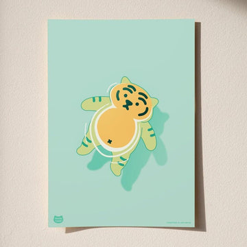 Muzik Tiger Floating Tiger A3 Poster 海報 - SOUL SIMPLE HK