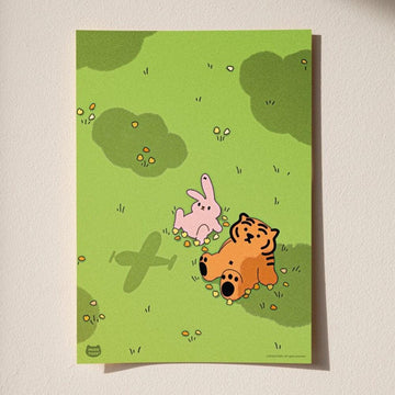 Muzik Tiger Green Healing A3 Poster 海報 - SOUL SIMPLE HK