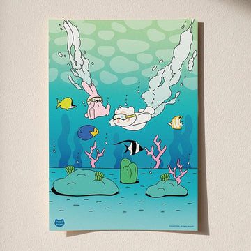 Muzik Tiger Ocean Tiger A3 Poster 海報 - SOUL SIMPLE HK