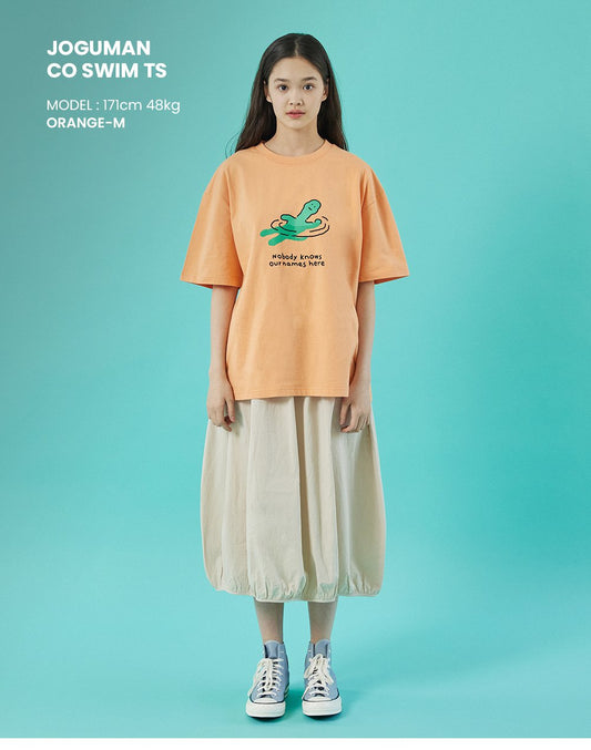 COMO NINOZ x JOGUMAN CO SWIM TSHIRT [2 COLOR]