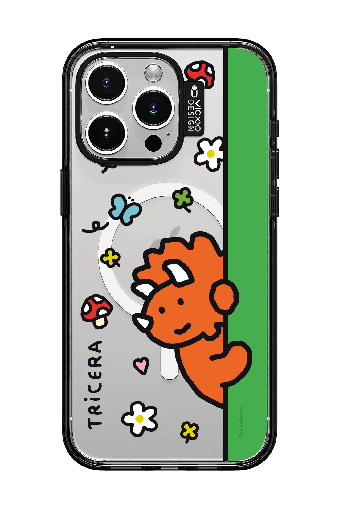 [Joguman Studio x VICXXO] Peep Series "Tricera" Phone Case 防撞手機殼 - iPhone