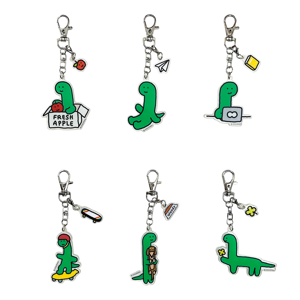 【韓國連線】Joguman Studio Acrylic Keyring 鑰匙扣（6款）