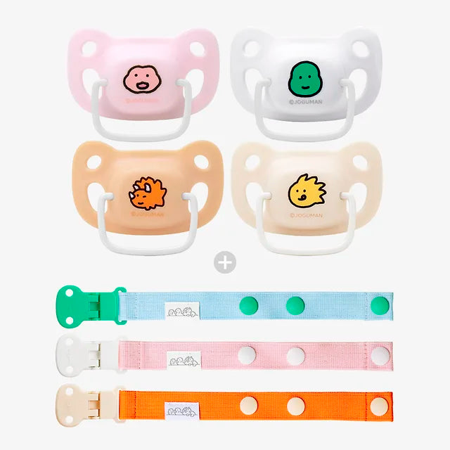 Joguman x Spectra Pacifier Gift Set [160ml] 奶嘴禮盒套裝（附送消毒外盒+Strap）