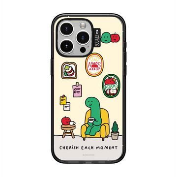 [Joguman Studio x VICXXO] Joguman Loves Apple "Coffee Break" Phone Case 防撞手機殼 - iPhone