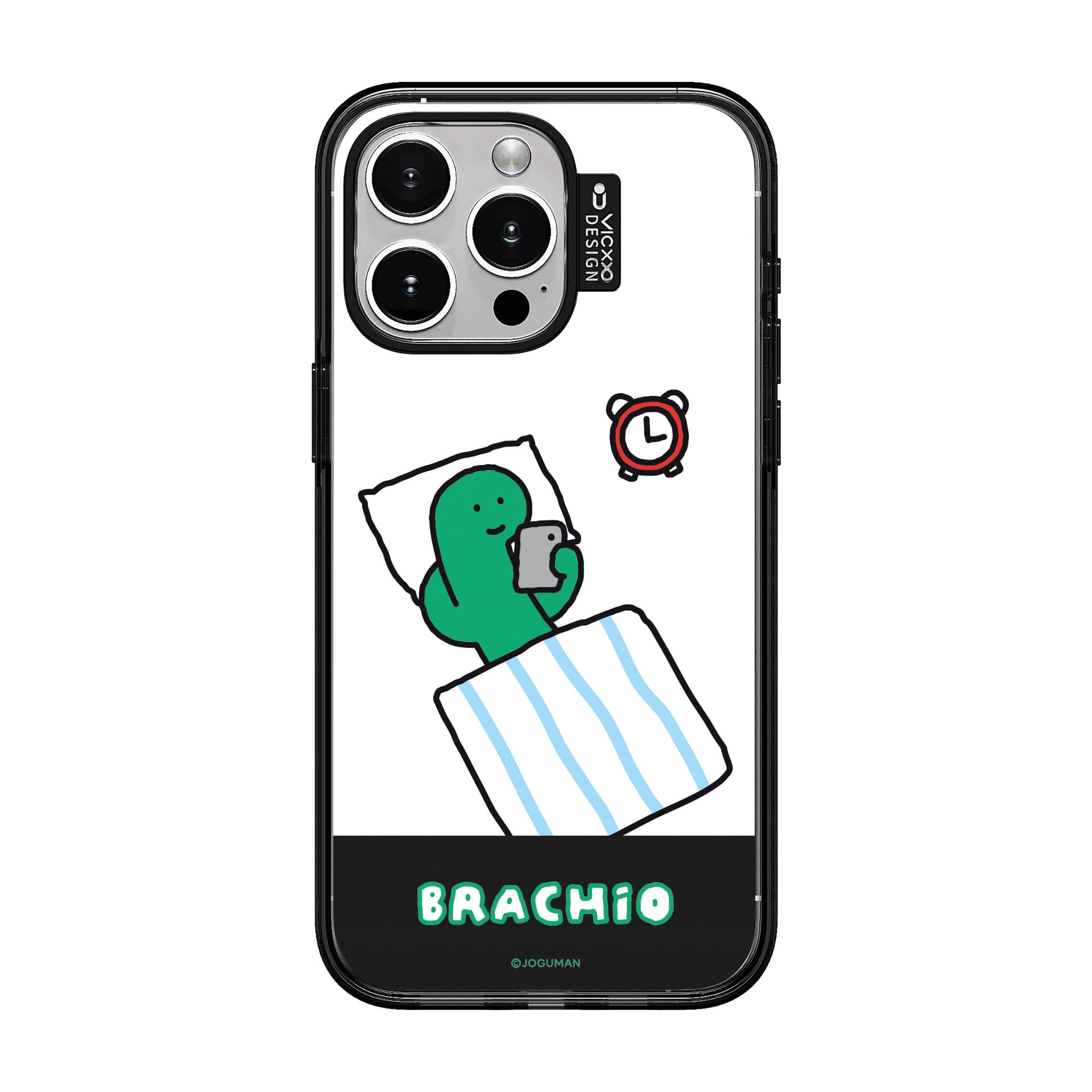 [Joguman Studio x VICXXO] Brachio's Break Time "I'm Going to Sleep After Watching This" Phone Case 防撞手機殼 - iPhone