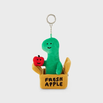 Joguman Studio Soulmate Brachio Plush Keyring - Apple Box 腕龍蘋果吊飾鑰匙扣