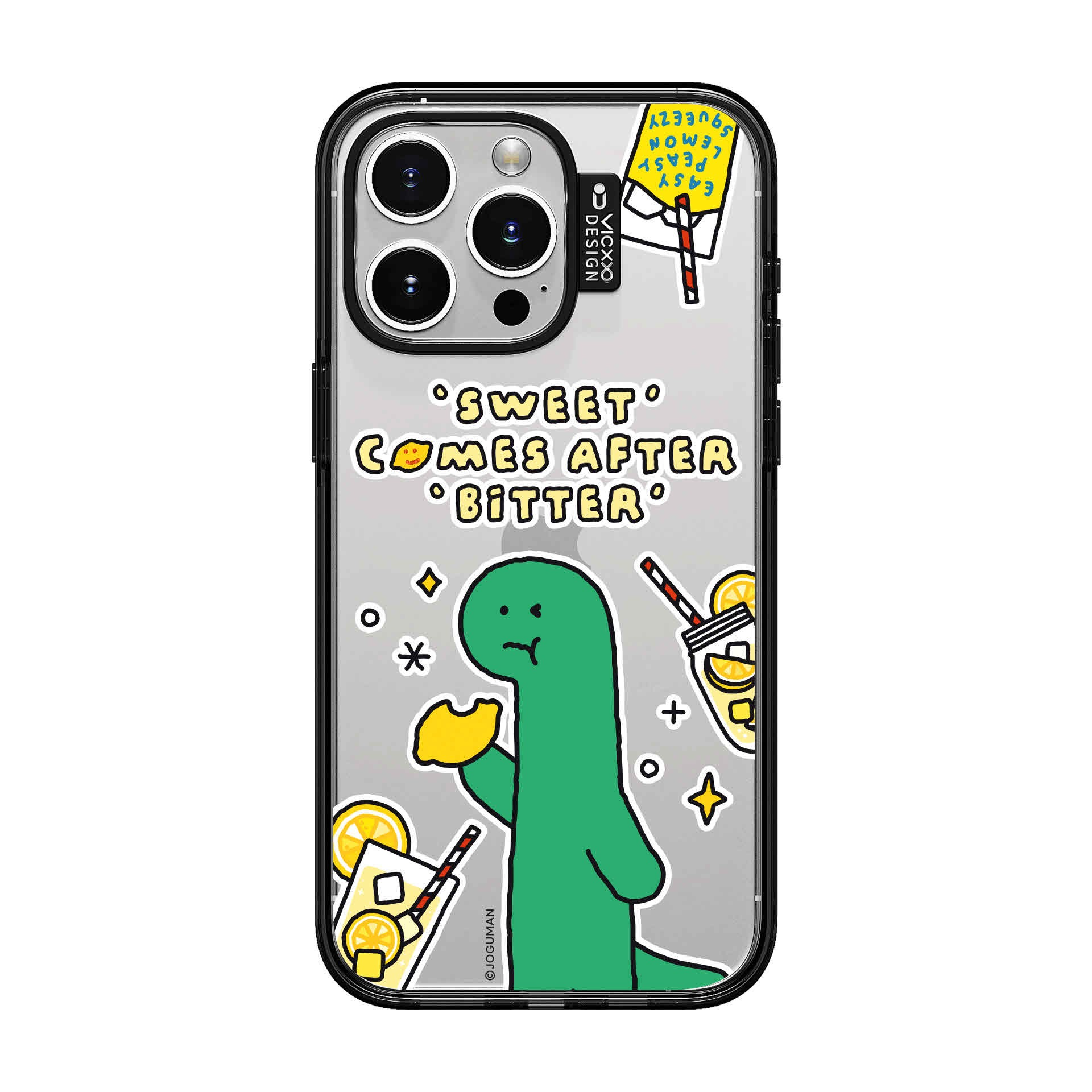 [Joguman Studio x VICXXO] Lemon Clear "Sweet & Bitter" Phone Case 防撞手機殼 - iPhone