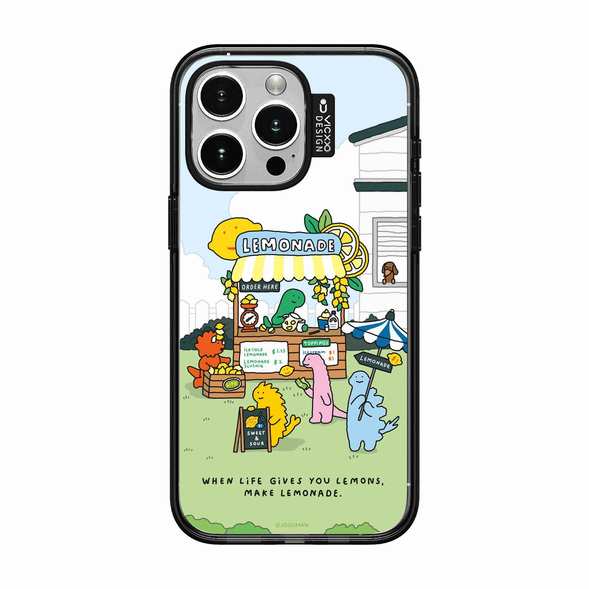 [Joguman Studio x VICXXO] "Life Flavor of Life" Phone Case 防撞手機殼 - iPhone