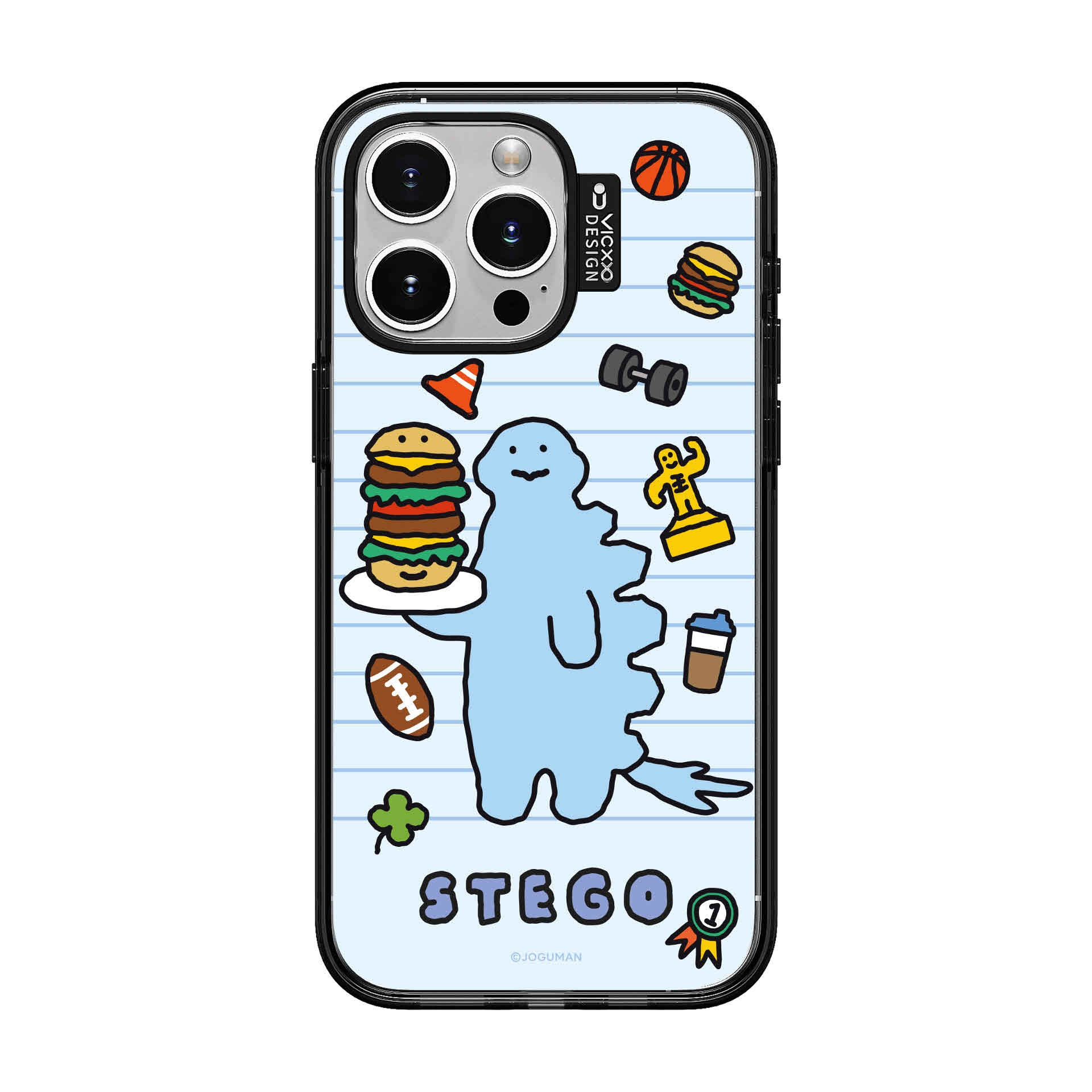 [Joguman Studio x VICXXO] "I am Stego" Phone Case 防撞手機殼 - iPhone