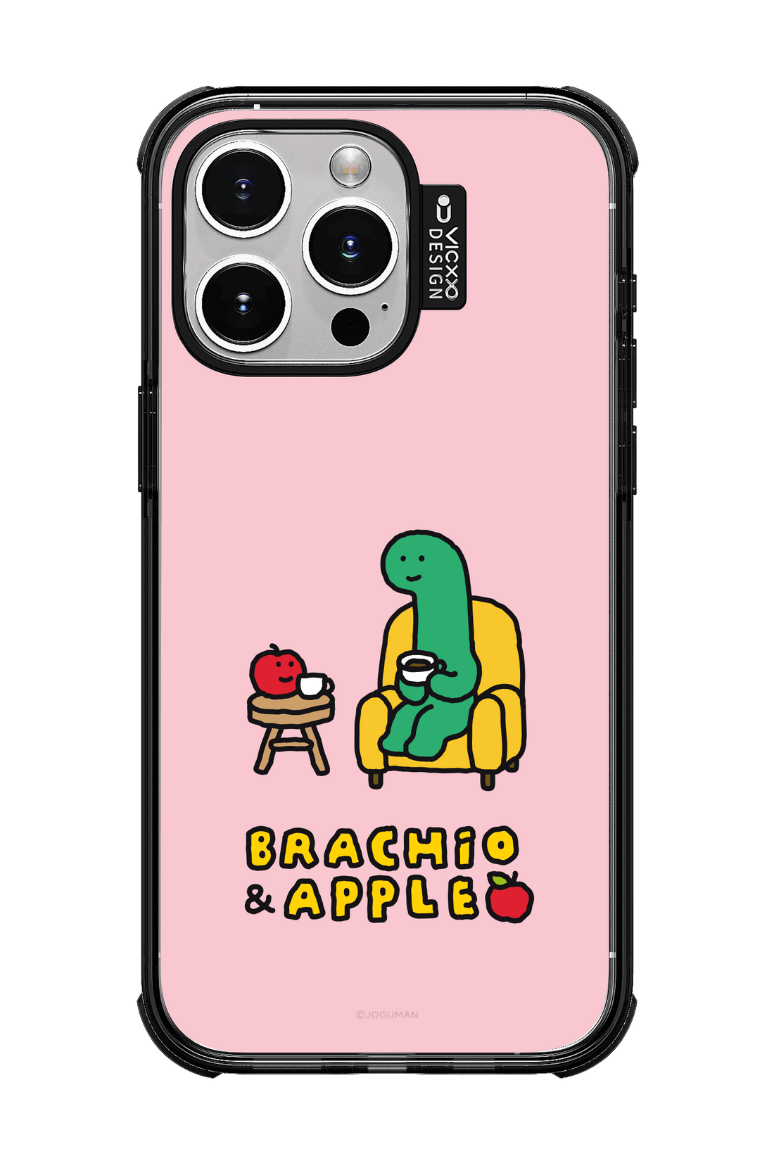 [Joguman Studio x VICXXO] "Brachio & Apple Tea Time" Phone Case 防撞手機殼 - iPhone