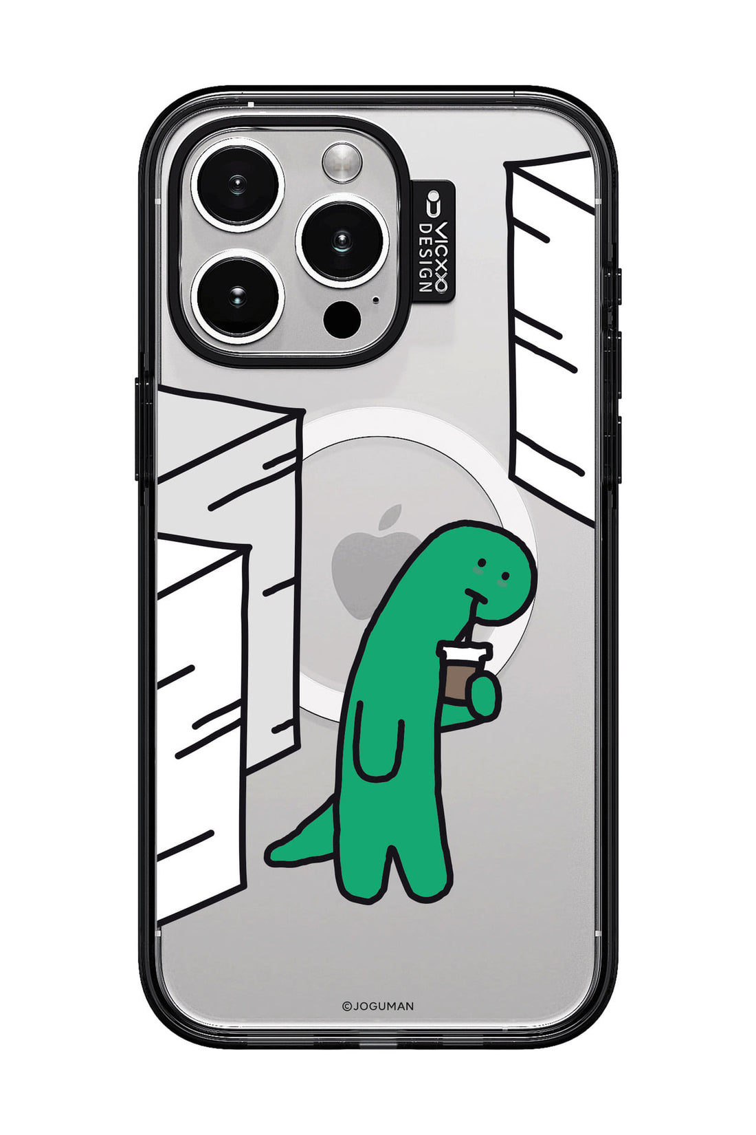 [Joguman Studio x VICXXO] Brachio's Working Life "Coffee Transfusion" Phone Case 防撞手機殼 - iPhone