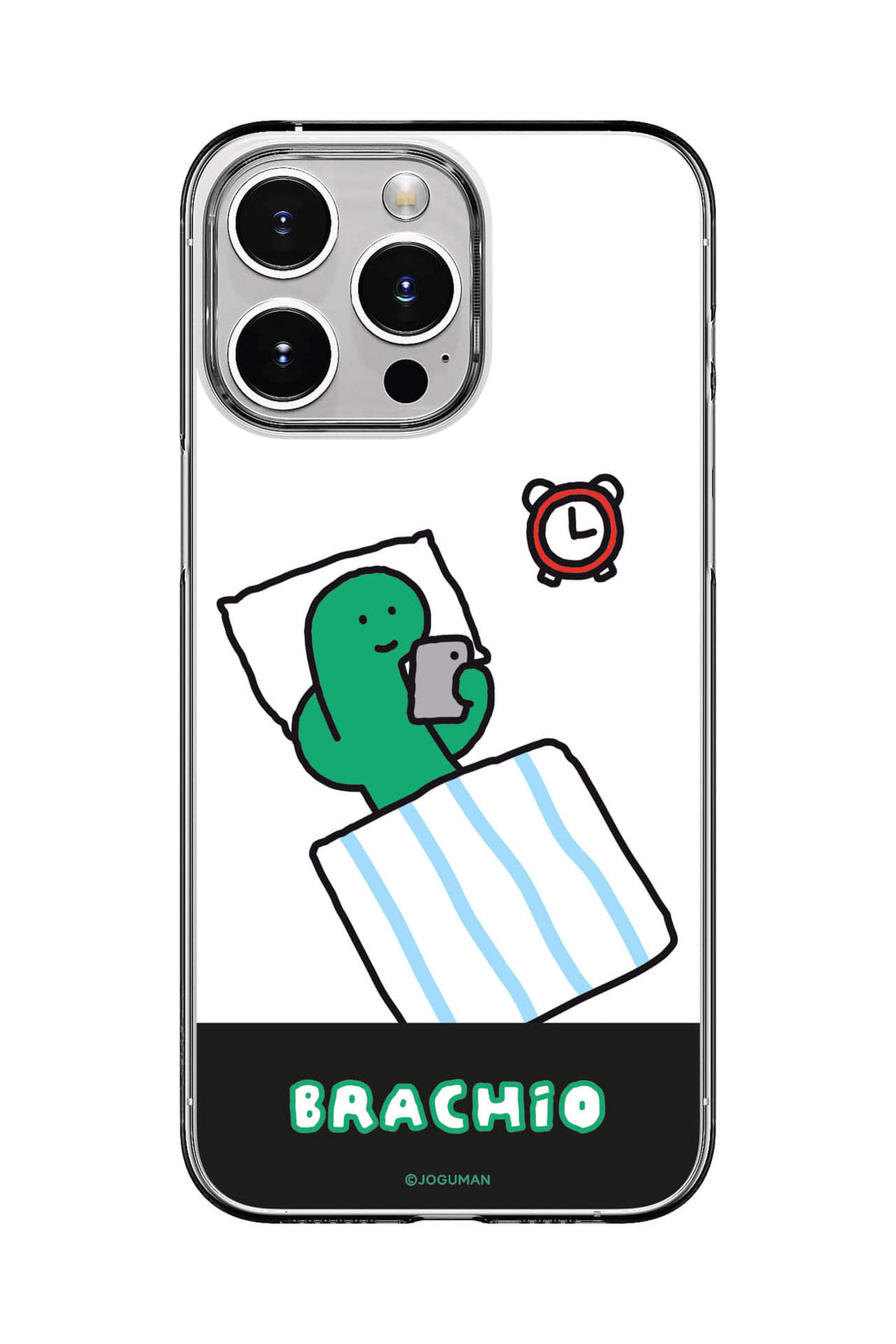 [Joguman Studio x VICXXO] Brachio's Break Time "I'm Going to Sleep After Watching This" Phone Case 防撞手機殼 - iPhone