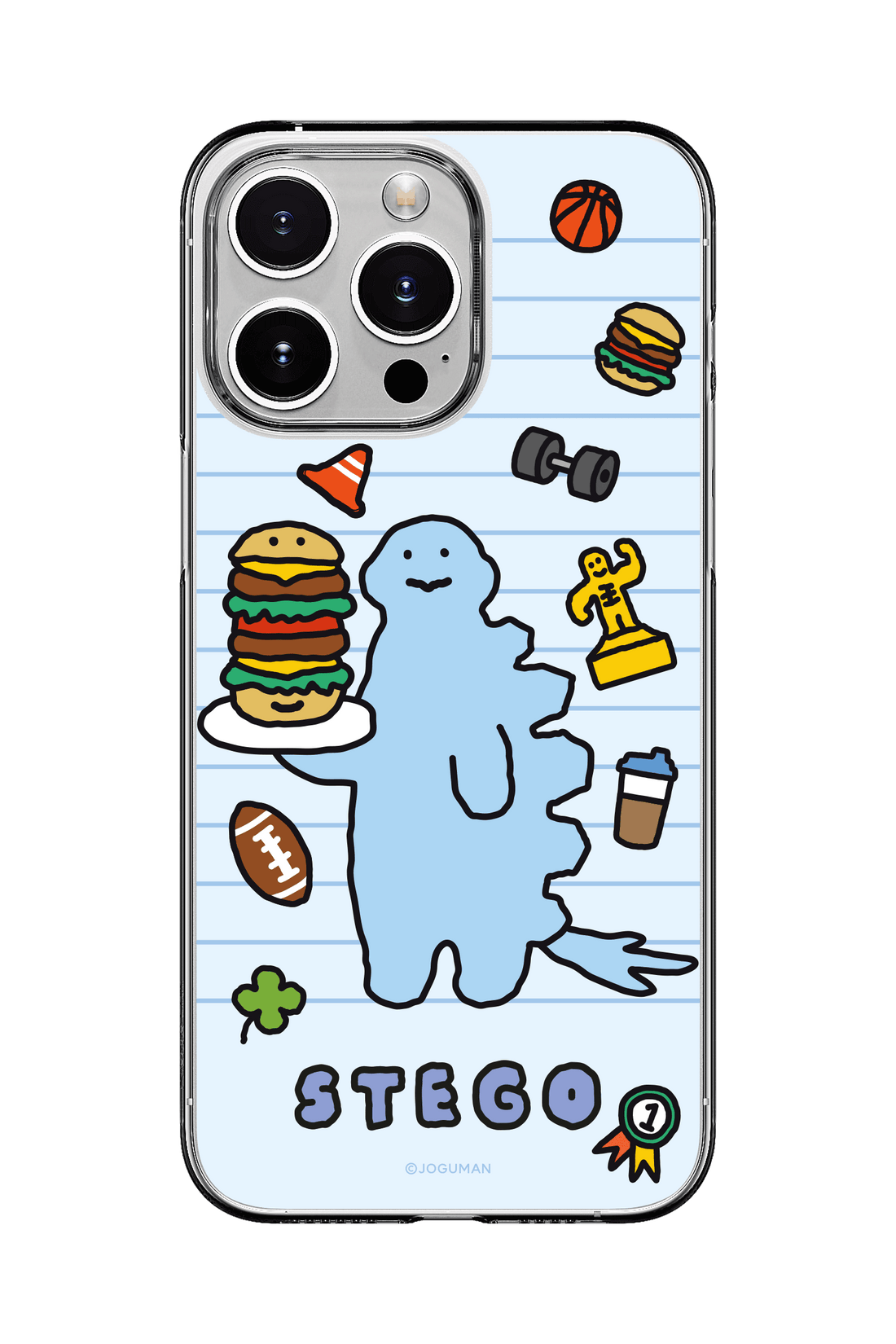 [Joguman Studio x VICXXO] "I am Stego" Phone Case 防撞手機殼 - iPhone