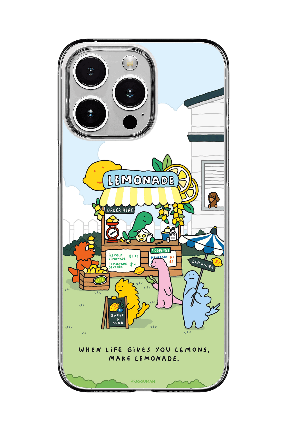 [Joguman Studio x VICXXO] "Life Flavor of Life" Phone Case 防撞手機殼 - iPhone