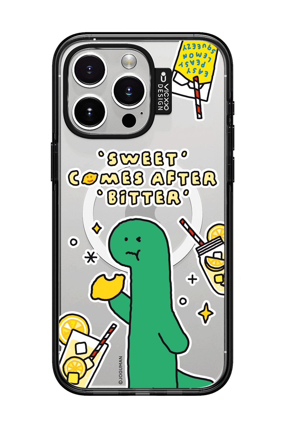 [Joguman Studio x VICXXO] Lemon Clear "Sweet & Bitter" Phone Case 防撞手機殼 - iPhone