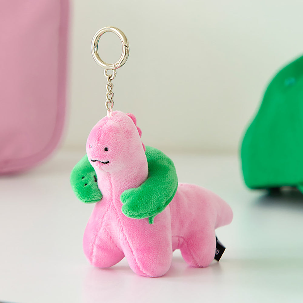 JOGUMAN DIPLO BASIC PLUSH KEYRING RUNAWAY 梁龍公仔鑰匙扣