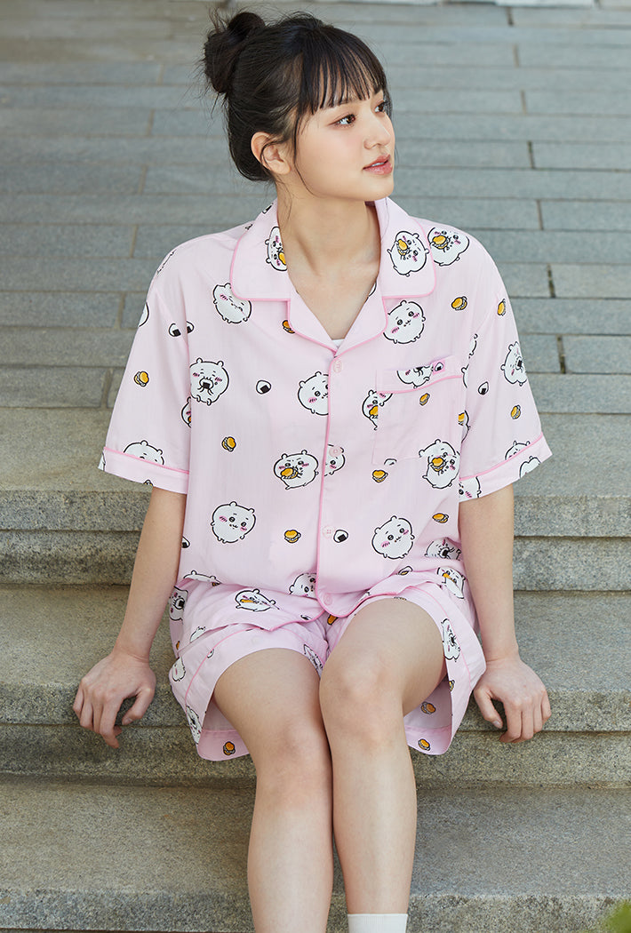 【New】Chiikawa x Spao Pajama 可愛短袖睡衣（Pink）