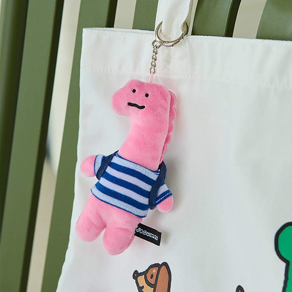 【現貨】JOGUMAN DIPLO STANDING PLUSH KEYRING RUNAWAY 梁龍公仔鑰匙扣