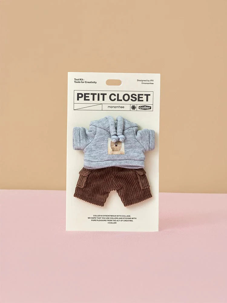 COLLER X MONAMHEE FW PETIT CLOSET HOODIE 公仔衛衣外套