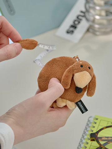 JOGUMAN OFFICE Woody Measuring Tape Plush Keyring｜卷尺公仔匙扣