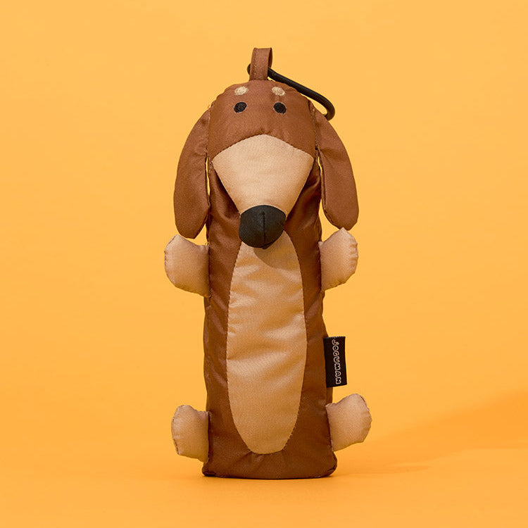 JOGUMAN STUDIO THROW AWAY FOLDABLE SUN UMBRELLA POUCH SET 摺疊雨傘（Woody 款🤎）