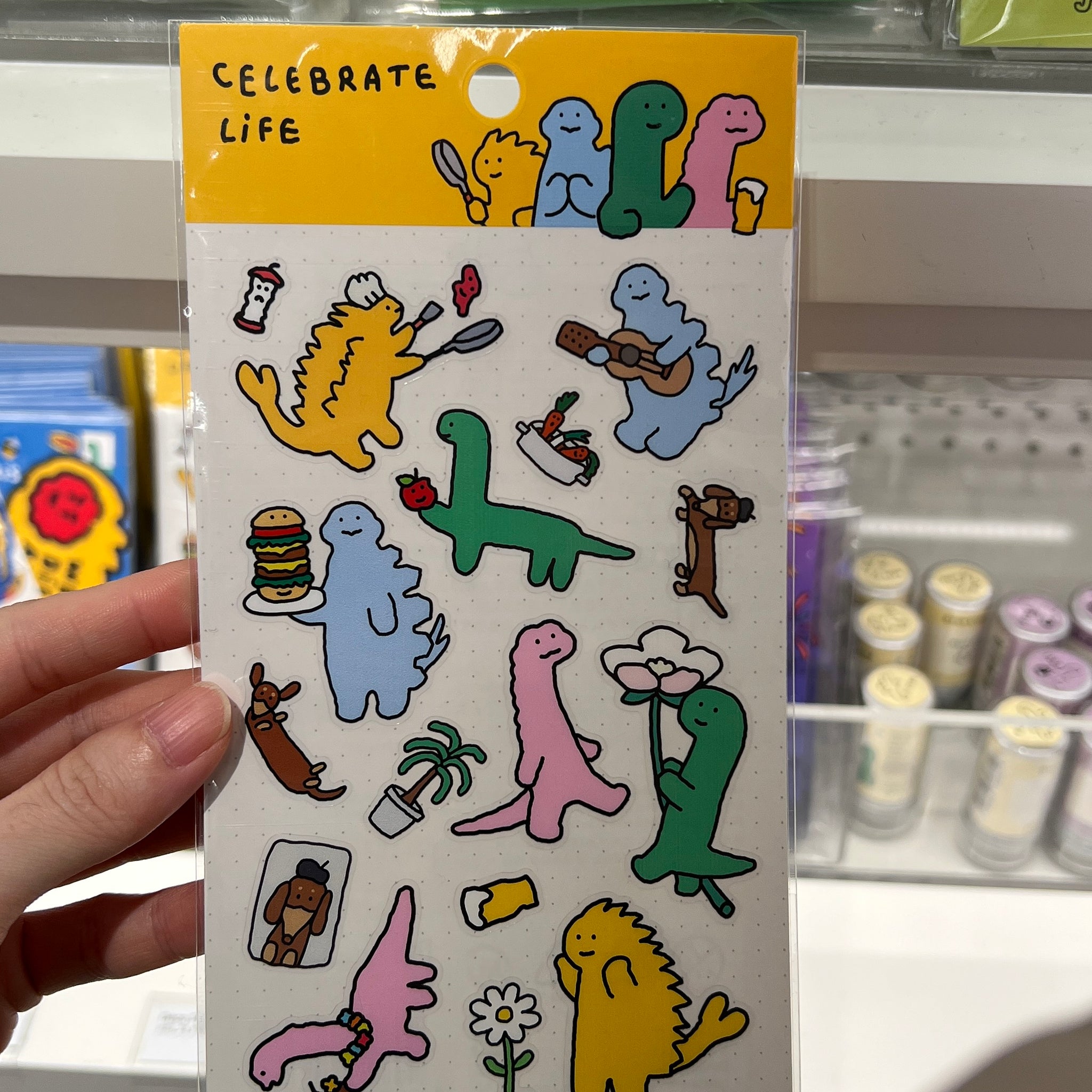 【韓國連線】 Joguman Studio Decorative Stickers 新版本貼紙（3款）