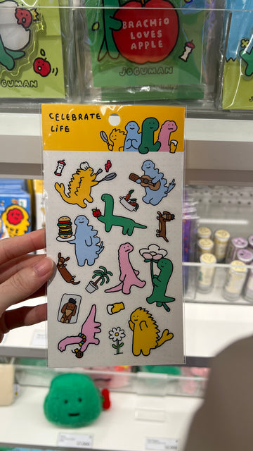 【韓國連線】 Joguman Studio Decorative Stickers 新版本貼紙（3款）