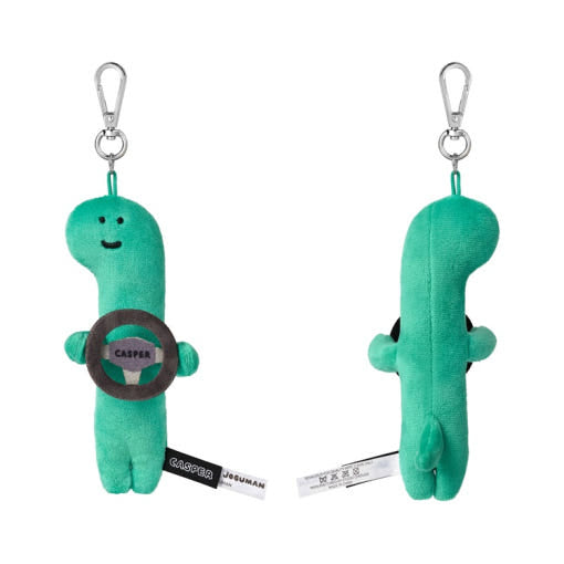 CASPER with JOGUMAN Plush Keyring 絨毛娃娃鑰匙扣