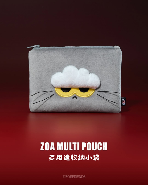 Zo Bags ポーチ ZO&FRIENDS ZOA Multi Pouch | Plush Organizer– SOUL SIMPLE HK