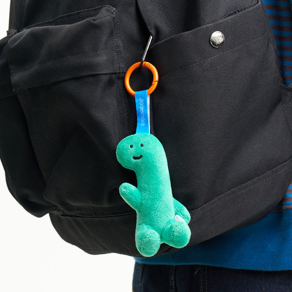 JOGUMAN Brachio “Say Hi” Plush Keyring｜打招呼毛絨公仔鑰匙扣