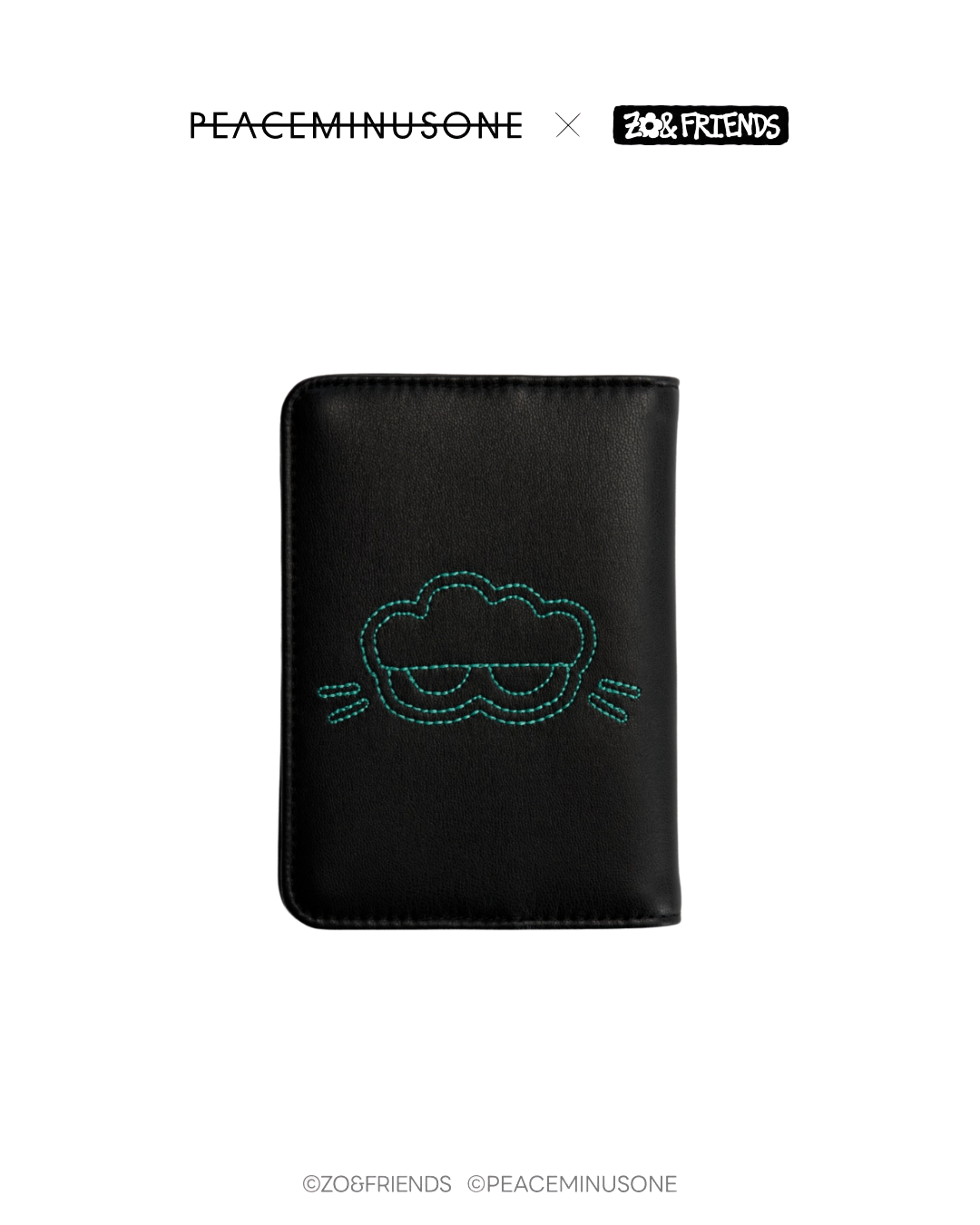 PEACEMINUSONE × ZO&FRIENDS ZOA Passport Cover｜ZOA 聯名刺繡護照套