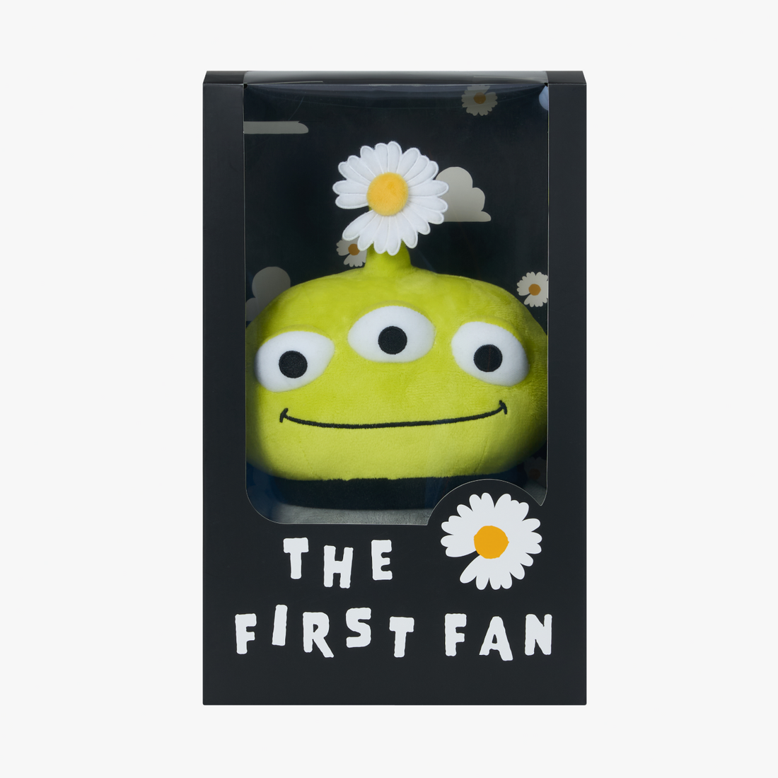 【訂金預訂】Toy Story × PEACEMINUSONE THE FIRST FAN Alien Standing Plush｜三眼仔小雛菊毛絨公仔