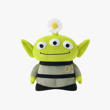 【訂金預訂】Toy Story × PEACEMINUSONE THE FIRST FAN Alien Standing Plush｜三眼仔小雛菊毛絨公仔