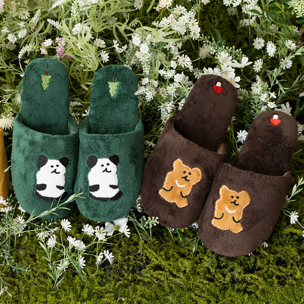 [Quokka & Bobo in the Woods] Dinotaeng BOBO's Slippers 家用拖鞋（2款）