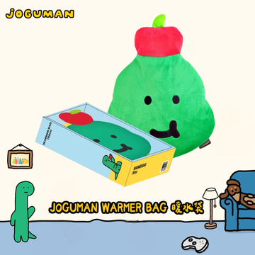 【現貨】JOGUMAN 700ml WARMER BAG 毛絨暖水袋｜禮盒裝