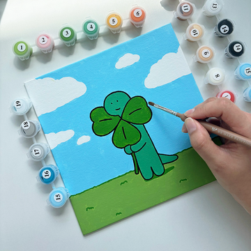 Joguman Studio Brachio Daily Oil Painting Set 療癒填色油畫套裝（5P）