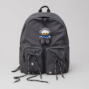ZO&FRIENDS × Coller Backpack (L) 背包套裝｜Mud Gray（附 ZOA 公仔匙扣）
