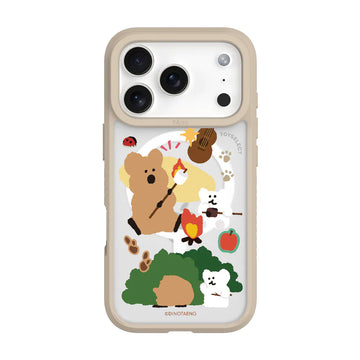 DINOTAENG 經典森野物語 極光霧透 MagSafe iPhone Case 手機保護殼